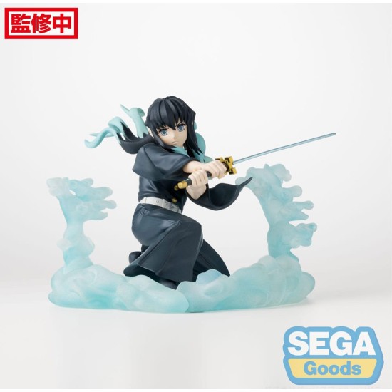 Sega Demon Slayer Kimetsu no Yaiba Xross Link Anime Figure 11cm - Muichiro Tokito Hashira Training - Plastic figure
