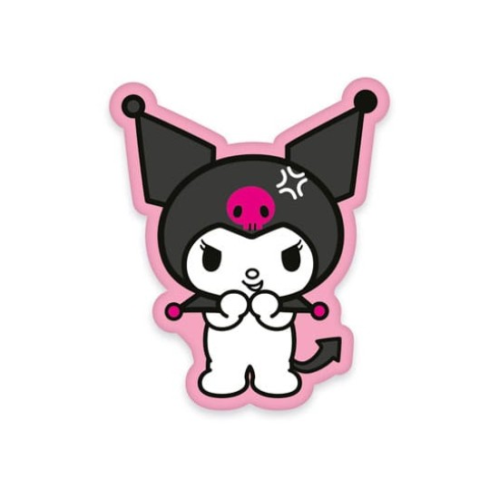 Herding Sanrio Hello Kitty Cushion / Pillow 36cm - Kuromi Smiling - Decorative pillow