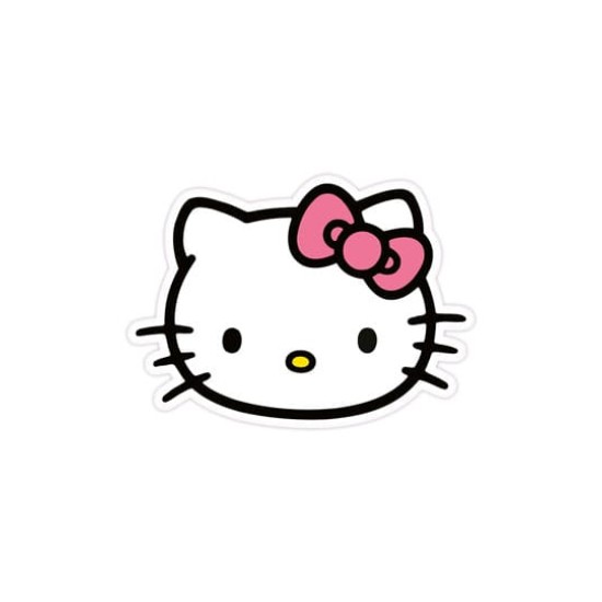 Herding Sanrio Hello Kitty Cushion / Pillow 36cm - Hello Kitty Face - Decorative pillow