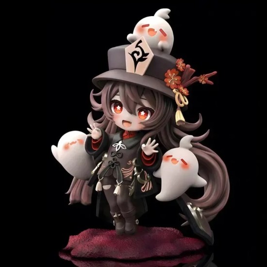 Genshin Impact Figure 16cm - Hu Tao - Plastmasas figūriņa