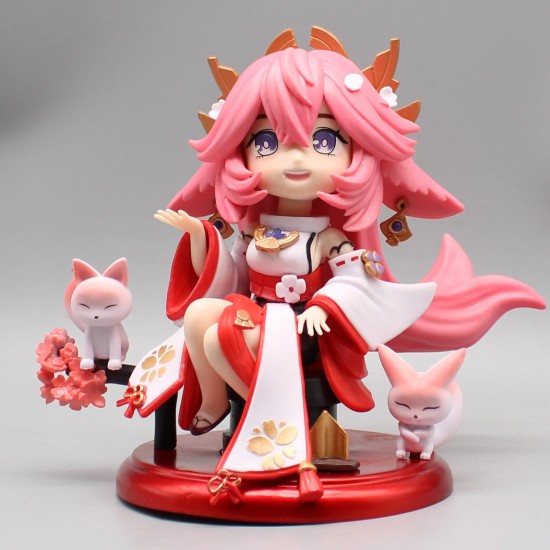 Genshin Impact Figure 16cm - Yae Miko - Plastmasas figūriņa