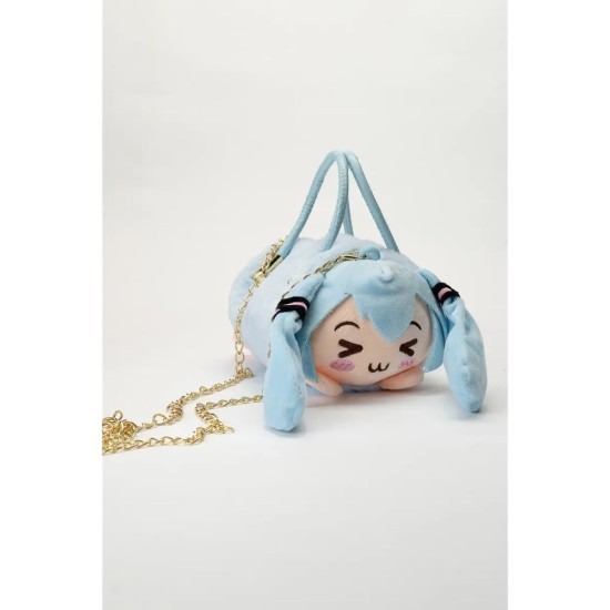 Hatsune Miku Plush Bag - Blue