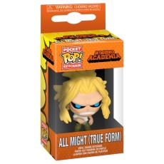 Funko Pocket POP! My Hero Academia Keychain - All Might (True Form) - Vinila atslēgu piekariņš