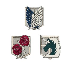 Grupo Erik Attack on Titan Heat Sticking Patches (3.pcs) - Нашивка