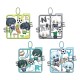 MegaHouse Blue Lock Plat Collection Plastic Keychain - Assortment Vol.1 - Atslēgu piekariņš