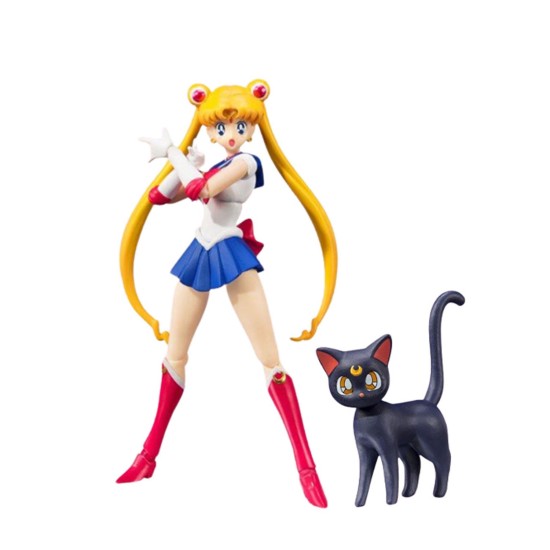 Tamashii Nations Pretty Guardian Sailor Moon Animation Color Edition Figure 14cm - Sailor Moon - Plastmasas figūriņa