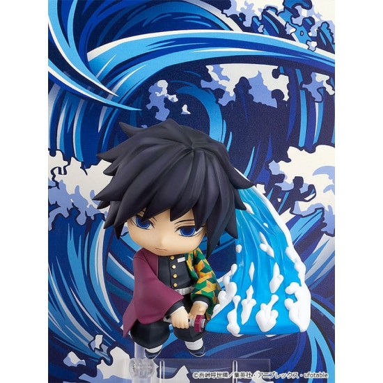 Good Smile Company Demon Slayer Nendoroid Action Figure 10cm - Giyu Tomioka - Plastmasas figūriņa
