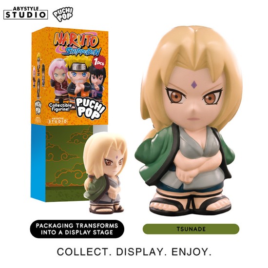 ABYstyle Naruto Shippuden PuchiPop Soft Vinyl Blind Box Figure 5cm (1.pcs) - Plastmasas figūriņa