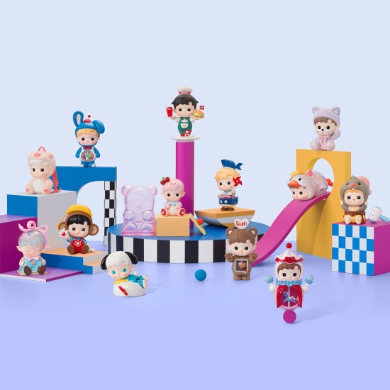 Pop Mart Hacipupu Rolling Time Machine Series Blind Box Figure - Plastic figure