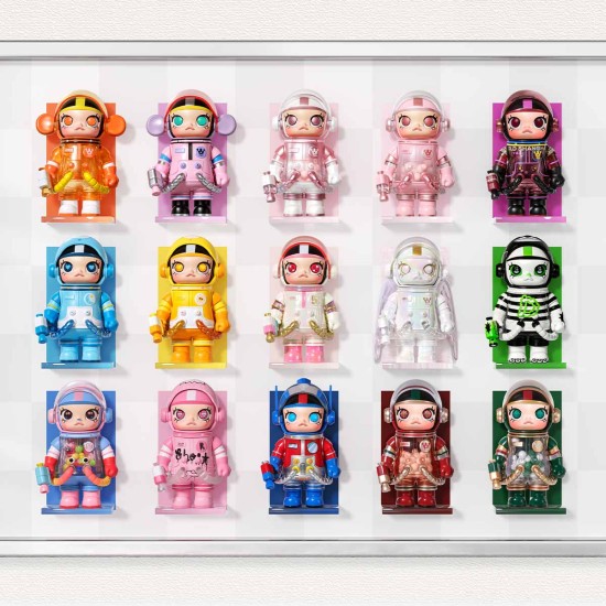 Pop Mart Mega Space Molly 100% Series 4 Blind Box Figure - Plastmasas figūriņa