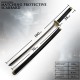 One Piece Wooden Katana with Sheath and Stand Roronoa Zoro Yubashiri Sword 100cm - Katana