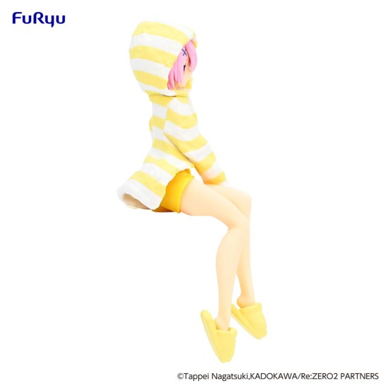 Furyu Re:Zero Noodle Stopper ver. Yellow Color Figure 14cm - Ram Room Wear - Plastmasas figūriņa