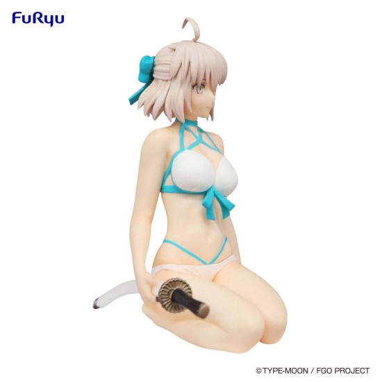 Furyu Fate Grand Order Noodle Stopper Figure 11cm - Assassin / Okita J Soji - Plastmasas figūriņa