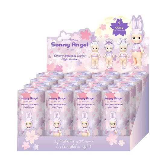 Sonny Angel Limited Edition (Cherry Blossom at Night Series) Blind Box Decorative Mini Figure (1 pcs.) - Pielīmējama dekoratīva viedierīču figūriņa