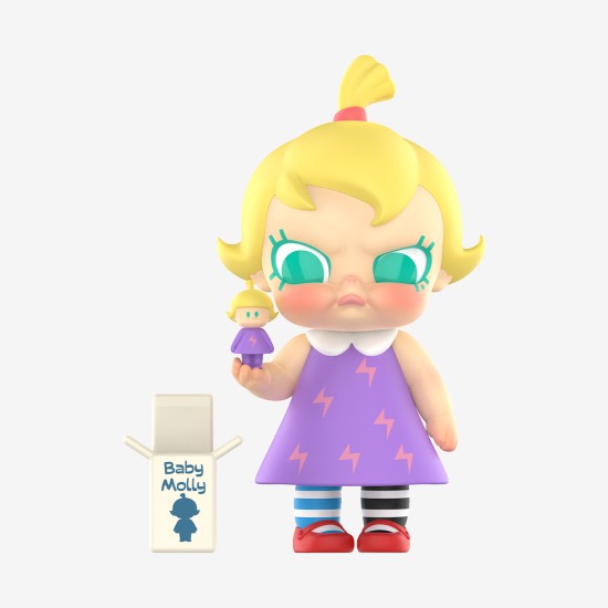 Pop Mart Baby Molly When I was Three Series Blind Box Figure - Plastic figure