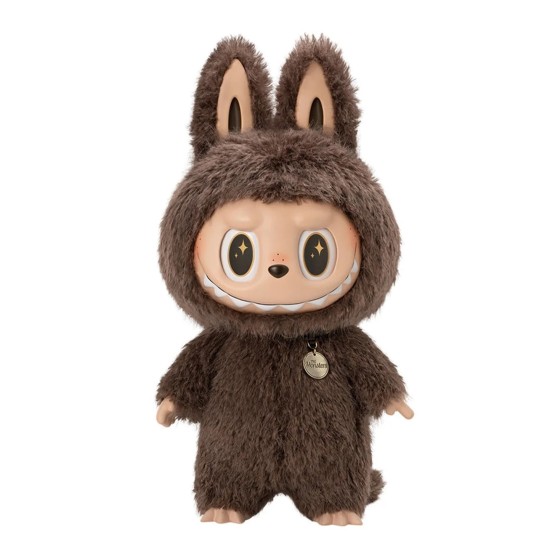 The Monsters Zimomo Big Angel Plush Toy 35cm - Brūns - Plīša monstriņš