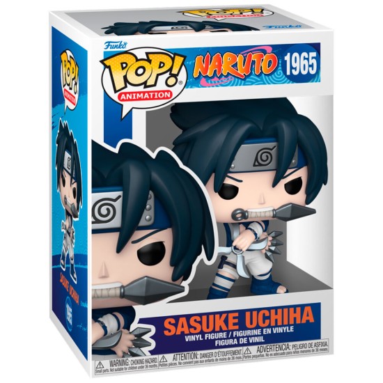 Funko POP! Naruto Shippuden Figure 9cm - Sasuke Uchiha (1965) - Vinila figūriņa
