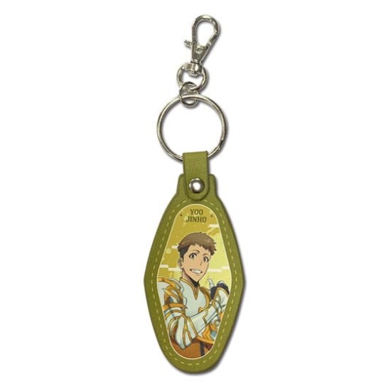 GEE Solo Leveling Leather Keychain - Yoo Jinho - Кожаный брелок для ключей