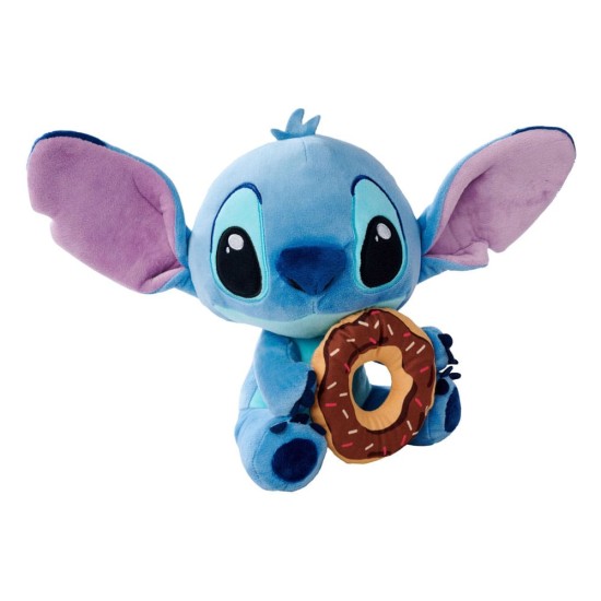 Simba Lilo & Stitch Plush Toy 25cm - Stitch with Donut - Plīša rotaļlieta