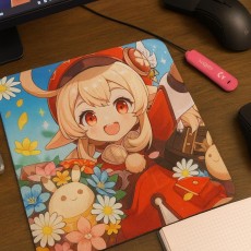 Genshin Impact Mousepad 30 x 25 cm - Design 1