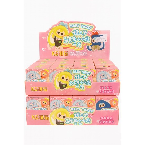 Baby Three Macaron Bunnies Series 2 Blind Box Random Figure - Plastmasas figūriņa