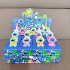 Stitch V2 Series Flocking Doll Blind Box - Plastic figure