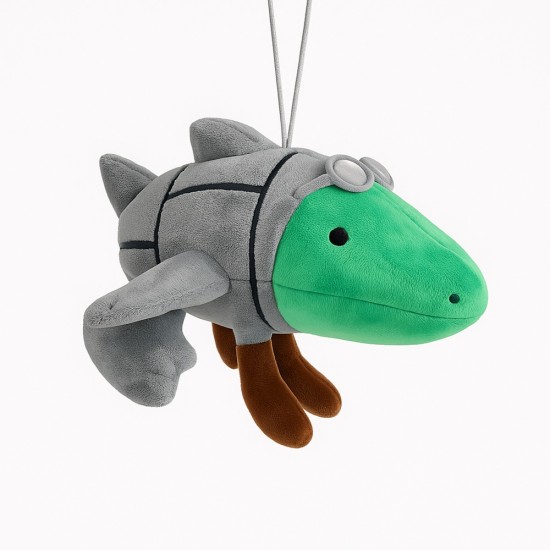 Italian Brainrot / AI Italian Animals Plush Toy 19cm - Bombardiro Crocodilo - Plīša rotaļlieta