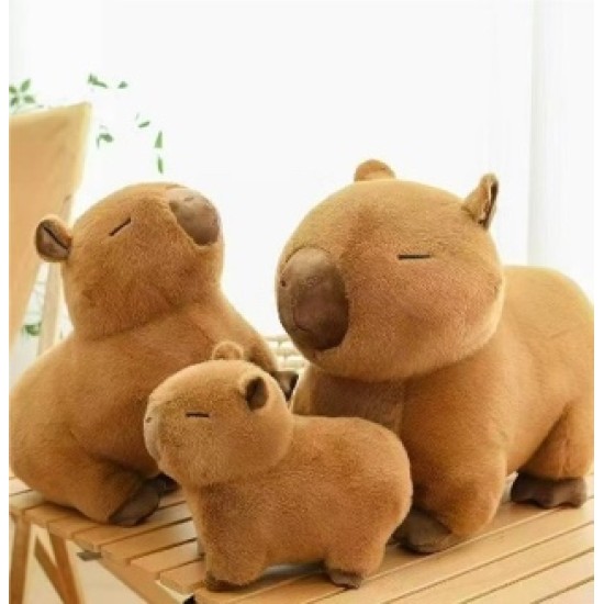 Capybara Plush Toy 40cm - Коричневый Капибара - Плюшевая игрушка