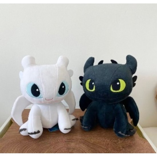 How to Train Your Dragon - Light Fury V3- Plush toy 35cm