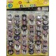 Hello Kitty Kuromi Assorted Pin Badge 42mm(1 pcs.)