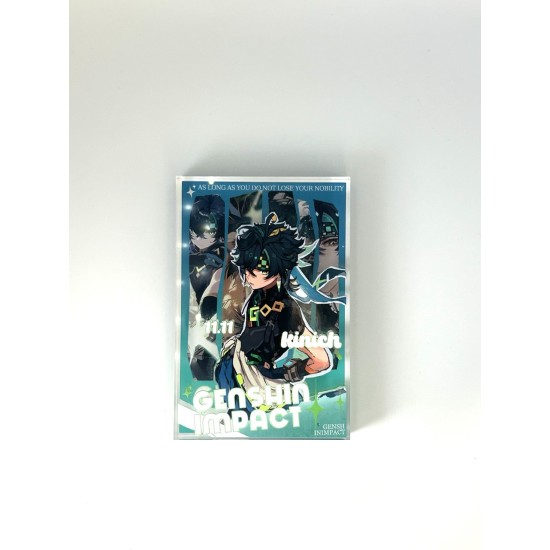 Genshin Impact Acrylic Image with Hero 12 x 8cm - Kinich - Akrila attēls ar varoni