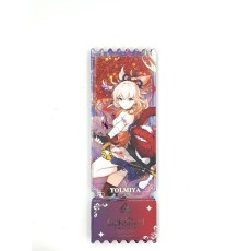 Genshin Impact Acrylic Bookmark with Hero 18 x 6cm - Yolmiya