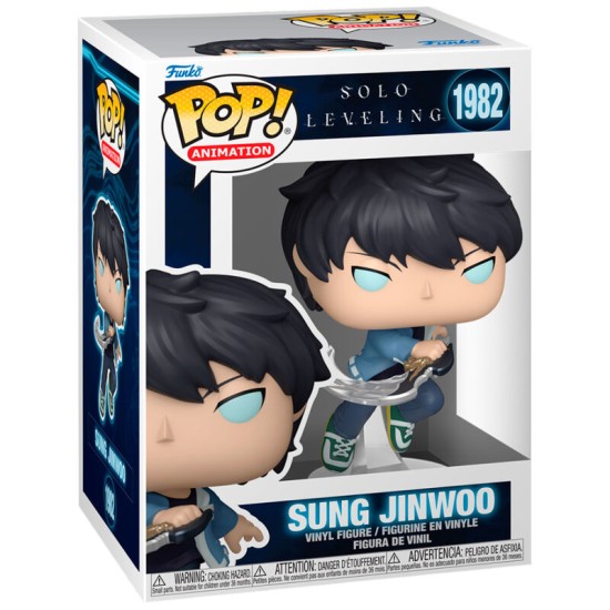 Funko POP! Solo Leveling Figure 9cm - Sung Jinwoo (1982) - Vinila figūriņa