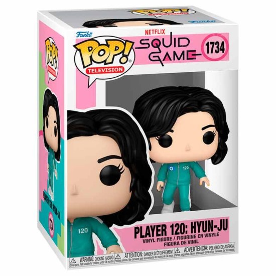 Funko POP! Squid Game Figure 9cm - Player 120: Hyun-ju (1734) - Vinyl figure