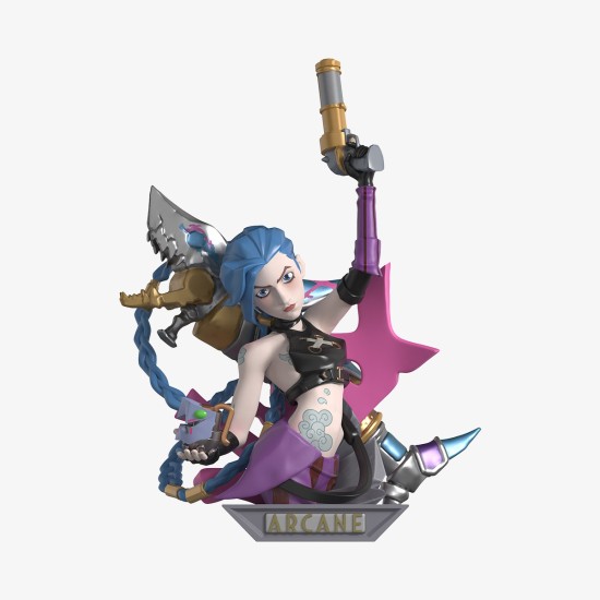 Pop Mart League of Legends: Arcane Series Blind Box Figure - Plastmasas figūriņa