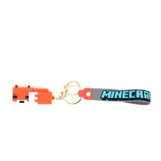 3D Silicone Keychain - Minecraft Design 7 - Силиконовый брелок для ключей