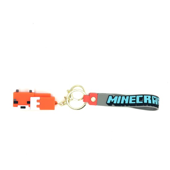 3D Silicone Keychain - Minecraft Design 7 - Силиконовый брелок для ключей