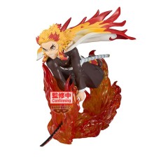 Banpresto Demon Slayer Kimetsu no Yaiba Vibration Stars Figure 14cm - Kyojuro Rengoku - Plastic figure