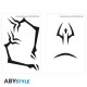 ABYstyle Jujutsu Kaisen Tattoos 10 x 15 cm - Tetovējumi
