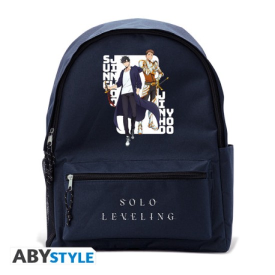 ABYstyle Solo Leveling Blue Backpack 42cm - Jinwoo & Jinho