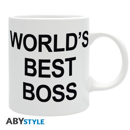 ABYstyle Pop Art Ceramic Mug 320ml - World's Best Boss - Krūze