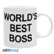 ABYstyle Pop Art Ceramic Mug 320ml - World's Best Boss - Krūze