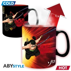 ABYstyle One Piece Heat Change Ceramic Mug 460ml - Zoro & Sanji
