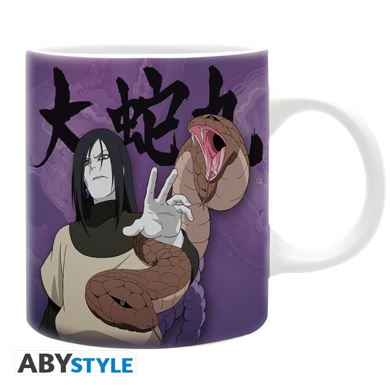 ABYstyle Naruto Shippuden Ceramic Mug 320ml - Orochimaru & Sasuke - Krūze