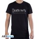 ABYstyle Death Note T-shirt - M izmērs / Melns - Vīriešu kokvilnas T-krekls