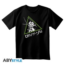 ABYstyle One Piece Roronoa Zoro T-shirt - M size / Black - Unisex cotton T-shirt