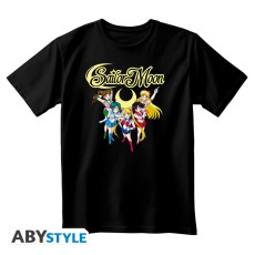 ABYstyle Sailor Moon Sailor Guardians T-shirt - S size / Black - Unisex cotton T-shirt