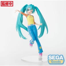 Sega Hatsune Miku x Love and Berry Dress Up and Dance! Desktop x Decorate Collections Ver. Love Costume Figure 17cm - Hatsune Miku - Plastmasas figūriņa