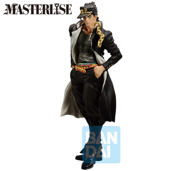 Banpresto Jojo's Bizarre Adventure Stardust Crusaders Ichibansho Figure 27cm - Jotaro Kujo - Пластмассовая фигурка