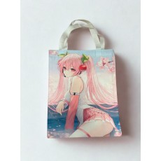 Hatsune Miku Shopping Bag 34 x 42 cm - Design 7